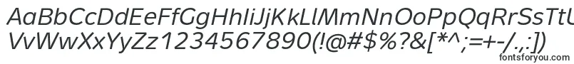MetronTextProItalic-fontti – Fontit Windowsille