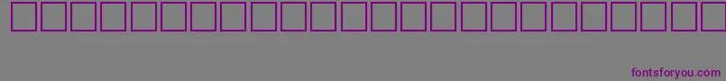 Шрифт AlawiAsir – фиолетовые шрифты на сером фоне