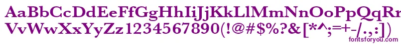 UrwbaskertextwidBold-fontti – violetit fontit