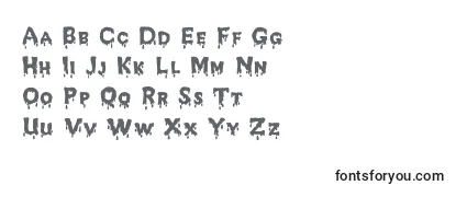 Обзор шрифта JdMelted
