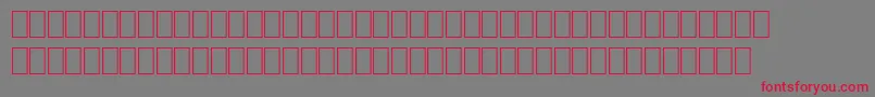 Orianne Font – Red Fonts on Gray Background