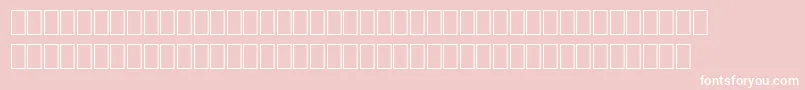 Orianne Font – White Fonts on Pink Background