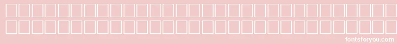 Mufwf Font – White Fonts on Pink Background