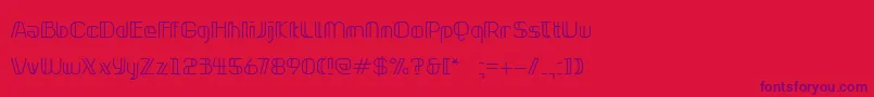 fuente NeonclipperLight – Fuentes Moradas Sobre Fondo Rojo