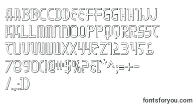 Moondart3D font – Fonts By Shape