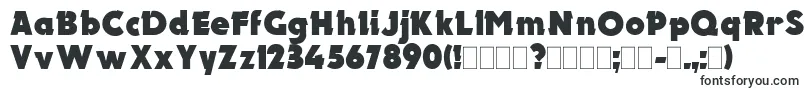 Шрифт ElectronPlain.001.001 – очень широкие шрифты