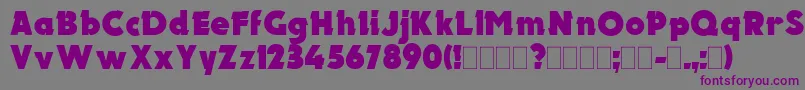 ElectronPlain.001.001-Schriftart – Violette Schriften auf grauem Hintergrund