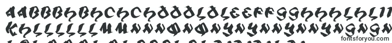 Piratiqua-Schriftart – sesotho Schriften