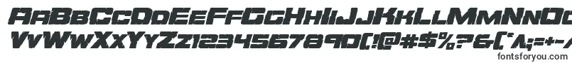 Шрифт Orecrusherexpandital – жирные шрифты
