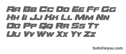Orecrusherexpandital Font