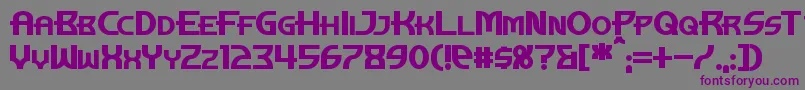 More about ManhattanTowerBold Font ManhattanTowerBold Font – Purple Fonts on Gray Background