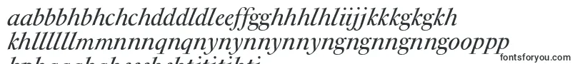 Шрифт AntiqueModerneItalic – сесото шрифты