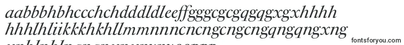 Шрифт AntiqueModerneItalic – зулу шрифты