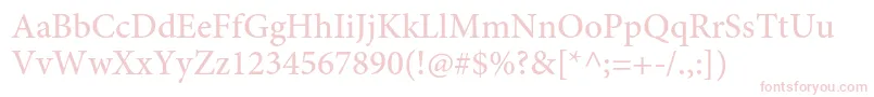 MinionproMedium Font – Pink Fonts
