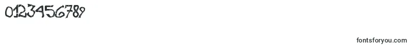 Frankenwiniefont Font – Fonts for Numbers and Digits