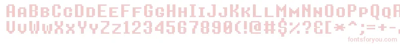 8bitoperatorplusscBold Font – Pink Fonts on White Background