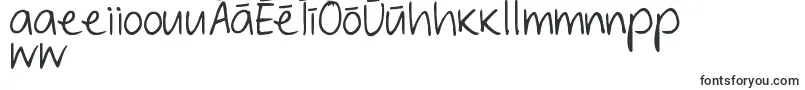 Шрифт DjbGeordieGirl – гавайские шрифты