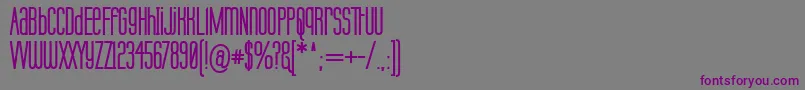 LabtopUnicaseBold-Schriftart – Violette Schriften auf grauem Hintergrund