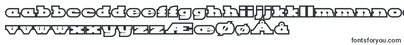 HackneyBlockOutline Font – Norwegian Fonts