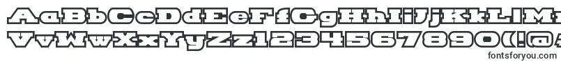 HackneyBlockOutline Font – Fonts Starting with H
