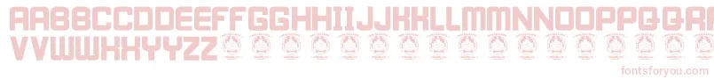 IWillWait Font – Pink Fonts on White Background