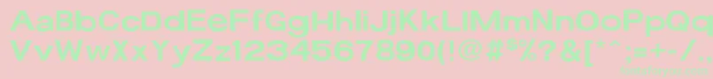 Más sobre la fuente 17bFun fuente 17bFun – Fuentes Verdes Sobre Fondo Rosa