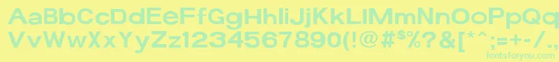 More about 17bFun Font 17bFun Font – Green Fonts on Yellow Background