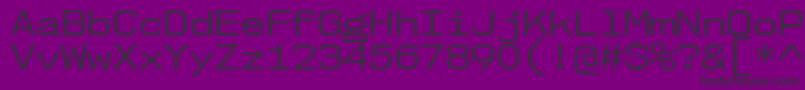 fuente Nk57MonospaceSeBk – Fuentes Negras Sobre Fondo Morado