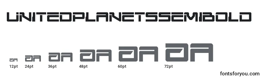 Unitedplanetssemibold Font Sizes