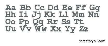 Typwrng Font
