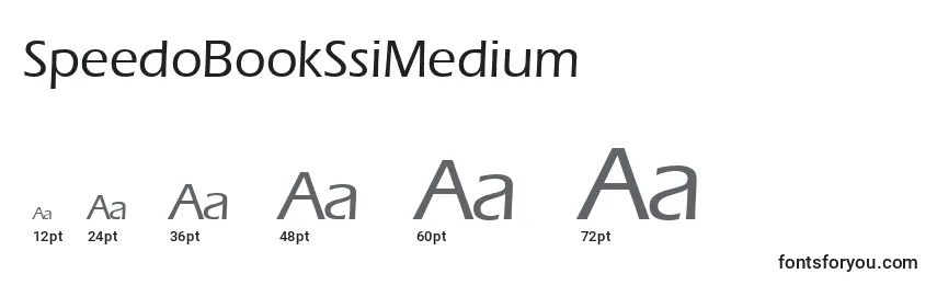 Размеры шрифта SpeedoBookSsiMedium