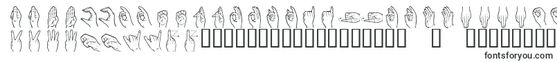 フォントHandsign – VKのフォント