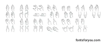Review of the Handsign Font