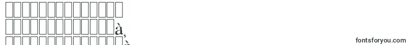 RiccioneantiqueRegular-Schriftart – thailändische Schriften