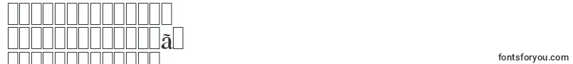 RiccioneantiqueRegular-Schriftart – koreanische Schriften