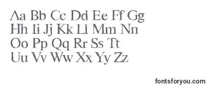 RiccioneantiqueRegular-fontti