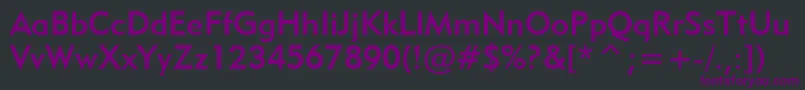 More about Geometric415MediumBt Font Geometric415MediumBt Font – Purple Fonts on Black Background