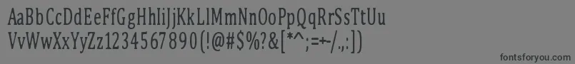 PinkBunny2 Font – Black Fonts on Gray Background