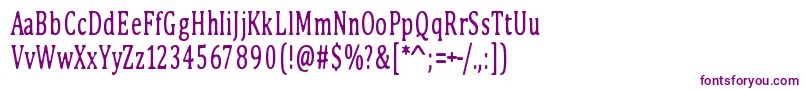 PinkBunny2 Font – Purple Fonts on White Background