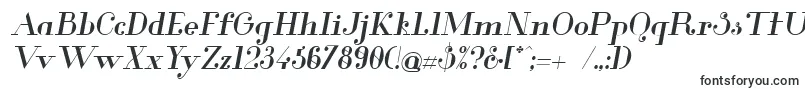 GlamorMediumItalic Font – Sharp Fonts