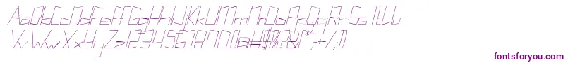 Kuppelultracondenseitalickuppel Font – Purple Fonts