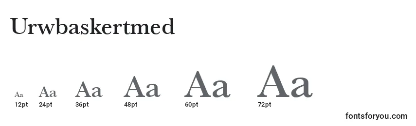 Urwbaskertmed Font Sizes