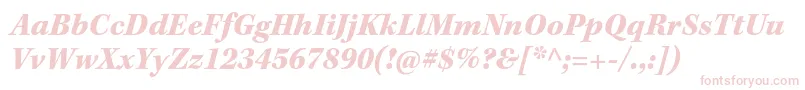 KeplerstdBlackit Font – Pink Fonts