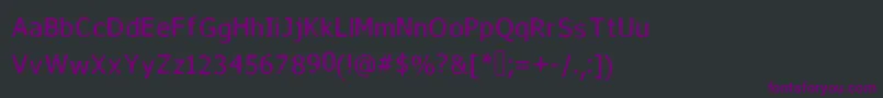 Fada Font – Purple Fonts on Black Background