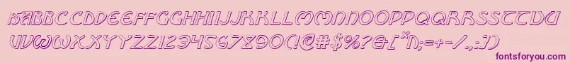 Brinathynsi Font – Purple Fonts on Pink Background