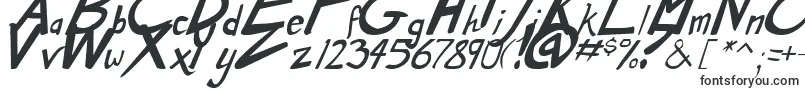 DirtyDuoBoldItalic Font – Fonts for Google Chrome