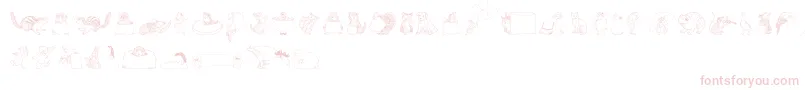 Zooland Font – Pink Fonts on White Background