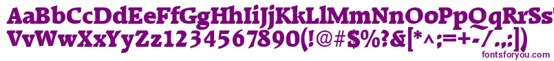 Lisätietoja RaleighhBold-fontista RaleighhBold-fontti – violetit fontit