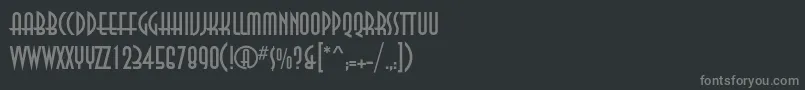 Подробнее о шрифте Annac Шрифт Annac – серые шрифты на чёрном фоне