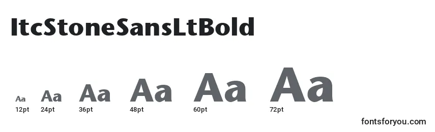 ItcStoneSansLtBold Font Sizes